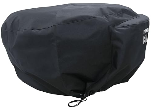 POWERHAUS24 Everdure Abdeckhaube/Cover für KILN Pizzaofen, Perfekter Schutz gegen die Elemente, witterungsbeständig, robust, Farbe: Schwarz