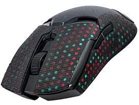 SHADOW BOOLT Maus-Griffband, selbstklebend, vorgeschnitten, schweißresistent, professionelles Mäuse-Upgrade-Set, rutschfest (Rot und Blau, kompatibel mit Viper Ultimate)