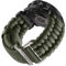 Bandletic 22mm Correa Compatible con Garmin Fenix 6 Pro/Fenix 7/Fenix 6/Fenix 5, QuickFit Nylon Trenzado Sport Muñequera para Epix 2/Epix 2 Pro 47mm/Forerunner 945/965/955/Instinct 2, Verde Militar