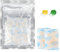 20 g x 15 sachets de gel de silice de qualité alimentaire avec perles d'orange, indicateur d'humidité et déshydratant pour éliminer l'humidité