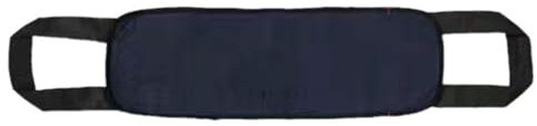 SAGZLKD Gepolsterte Bett-Transferschlinge, Hebehilfen, Heimbett-Unterstützungsgriff, Mobilitätsgurt für den Rückenlift für Patienten, Altenpflege Black,60x22cm