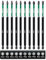 Pronese 10 pcs 150 mm PZ2 & PH2 & PZ3 Magnetic Impact Driver Bits, Long S2 Steel Magnetic Drill Bits