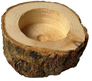 LfrXtra Holzstumpfhalter für Pflanzen, Blumen, Ornament, Basteln, Dekoration für Geburtstagsparty, Valentinstag, Tischdekoration