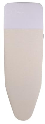 Rolser Funda 100% Algodón para Tabla de Planchar K-B - 130x48 cm - Natural Arena