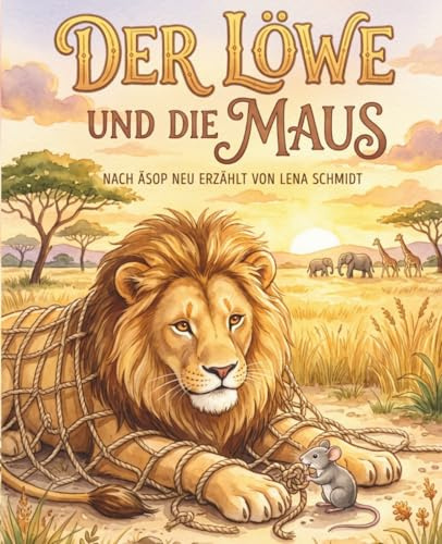 Der Löwe und die Maus: Eine Erzählung über Freundlichkeit (Clevere kleine Fabeln 1)