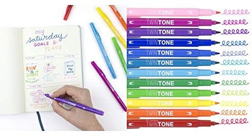 Tombow TWINTONE-80 Roller Fuchsia Pink