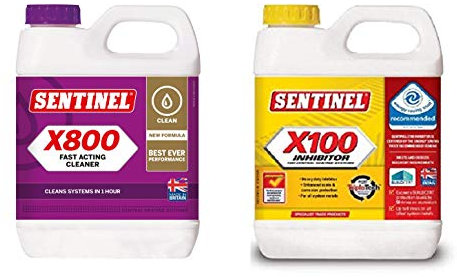 Sentinel X100 & X800 Pack - X100 Inhibitor 1L & X800 Fast Acting Cleaner 1L
