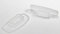 SPORTS WORLD VISION Rechteckige Nasenpads aus weichem Premium-Silikon für Brillen, 11mm Push-in zum Einstecken bequeme Passform mit 3 Paar | Ideal für Brillen und Korrekturbrillen