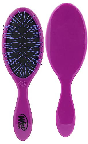 Wet Brush Cepillo desenredante original para cabello grueso, morado por For Unisex - 1 cepillo para el cabello
