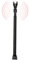 Adjustable Sliding Door Security Bar, Door Jammer 2-in-1 Adjustable Door Knob and Sliding Patio Door Stoppers Security with Alarm, 40 Different Adjustments by Guard Dog Security