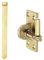 HAUS & DACH Ladenband Set, verzinkt inkl. Kloben, Ladenbandlänge: 500 mm, Durchmesser Kloben: 13 mm Verstellbar