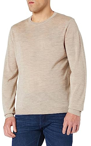 Maerz Herren Pullover Rundhals Summer Merino Pullover