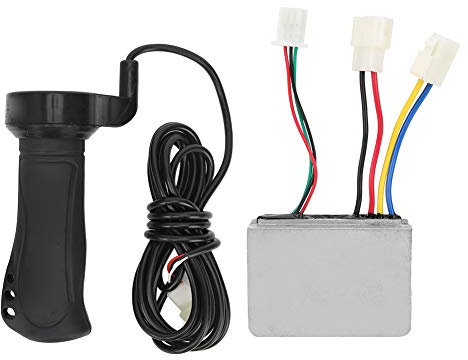 Wosune E-Scooter-Controller, E-Bike-Controller-Set, 12 V 250 W für Elektrorad-Controller Elektroroller Elektroroller Elektrofahrrad