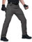KEFITEVD Thermohose Herren Gefüttert Wanderhose Winter Outdoor Hosen Winterhose Wasserdicht Fahrradhose Warme Skihose Cargo Softshell Hose Männer Grau 36