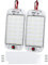Intckwan 2 Pcs 48 LED Iluminación Interior de Coche, 12 V - 85 V Lámpara Blanca con Interruptor de Encendido/Apagado para Iluminación de Coche, Autocaravana, Camión, Furgoneta