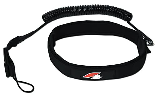 F2 HIP Leash | Black | Stand UP Paddling Board | Manschette 305 cm