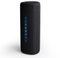 Boompods Rhythm 24 Bluetooth Lautsprecher - kabelloser Party Lautsprecher mit 10 LED-Lichteffekten, IPX5 Wasserschutz, 24W Tragbare Musikbox für Garten, Badezimmer und Reisen, Schwarz