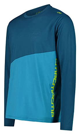 CMP Man T-Shirt, Größe:54, Farbe:DEEP Lake
