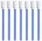 Pack of 200 Cleaning Swabs, Foam Cleaning Swabs, Cleaning Sponge, Cotton Buds (Light Blue), for Inkjet Print Head Cleaner, Camera, Lens Cleaning, Optical Equipment
