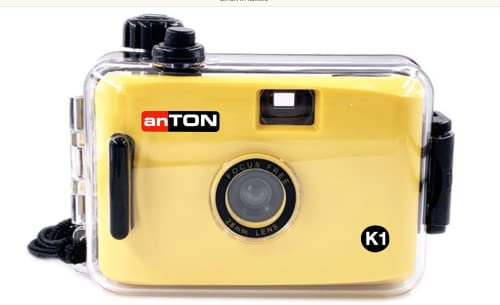 anTON K1- Fotocamera ricaricabile con custodia subacquea e custodia