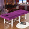 Highdi Bezug für Massageliege mit Loch, Kristallsamt Dick Waschbare Beauty Bettbezug Elastisches Massagetische Bezug Weiches Atmungsaktiv Massagebett für Spa, Schönheits (190X80CM,Dunkellila)