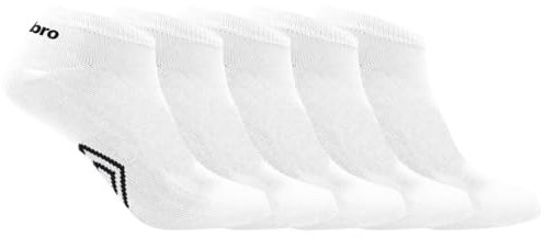 Umbro Homme Chaussettes Basses Umb/1/Qtx5, Blanc, 39-42 Taille Courte EU