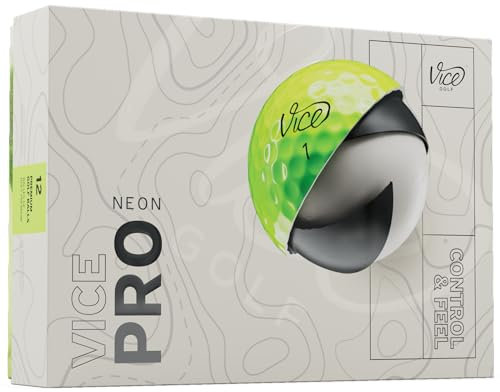 Vice Golf Unisex-Erwachsene VICEPROLIME2024 Golfbälle, Limette