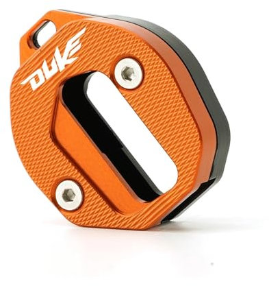 Porte-clés CNC pour Motorcycle Aluminum Key Case Pour KT@&M DUKE 125 200 250 390 DUKE390 RC390 Porte-clés Brodé, Accessoires De Moto, Couvercle De Clé, Capuchon De Coque (Color : Cover orange-black