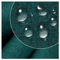DreamRoots Segeltuch Wasserdicht - Polsterstoff Meterware Flachsimitation 160 cm breit - Wasserabweisender Stoff 220 g/m2 600D - Markisenstoff Wasserdicht Meterware Sea Abyss 1M