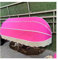 Fenstermarkise, französisch, gebogen, für Villa, Balkon, einziehbar, Regen-, Schnee- und Sonnenlichtschutz, wasserabweisend, Rosa, 135 x 45 x 45 cm