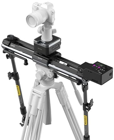 ZEAPON Micro4 E700 Kamera-Slider Einachs-Gimbal-Set – Fortschrittlicher elektrischer Slider mit integriertem Gimbal, 568 mm Länge, für flüssige, professionelle Bewegungsaufnahmen