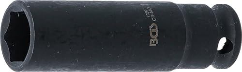 BGS 7269 | Douille à choc, six pans, longue | 6,3 mm (1/4) | 10 mm