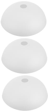 ROMISBABA 3pcs Plastic Shade Lamp for Home Decor Style Ceiling Lampshade Ceiling Fan Bulb Covers