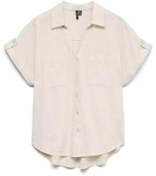 VERO MODA Damen Vmthilde Ss Shirt WVN Noos