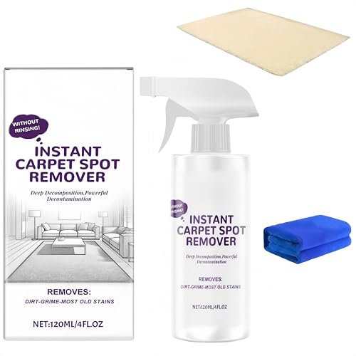 Nuevo quitamanchas instantáneo para alfombras (2025) Repele las manchas y el agua. Limpiador multiusos potente de secado rápido para muebles, sofás y zapatos. (1 Piezas)