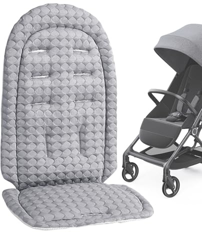 Kinderwagen-Sitzauflage Atmungsaktive -Kopf- und Körperstütze | Wendbare Polsterauflage für heißes Wetter: , Reise, Auto, Flugzeug, Zuhause, Outdoor, ,