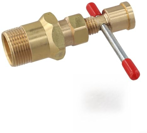 Eawfgtuw Outil extracteur d'olive pour raccords en laiton de 15 mm et 22 mm, outil de retrait de plomberie en cuivre massif pour réparation de tuyaux, design compact pour