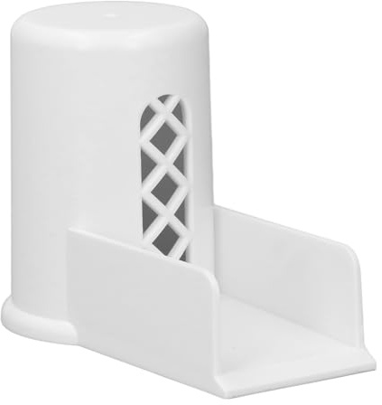 Xyntor Dishwasher Vent Adapter Cover | ABS Replacement for Kitchen Sink | Helps Avoid Water Spills/Countertop Mess | Easy Installation, Sturdy Design (White)