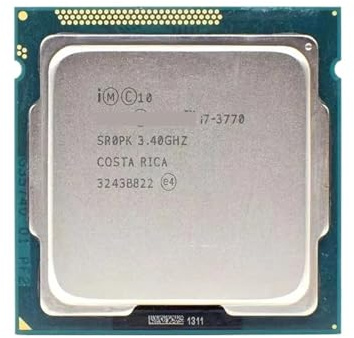 Processore I7 3770 CPU LGA 1155 da 3,4 GHz