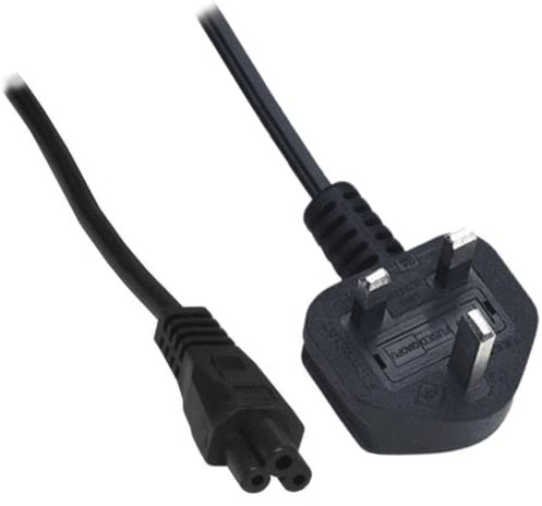 Mr. Gadget Solutions® New 5m Clover Leaf Power Mains Lead IEC C5 for LG LED/LCD TVs 5 Metre Long Cable