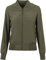 Build Your Brand Ladies Nylon Bomber Jacket Damenjacke Jacke Damen, Größe:M, Farbe:Olive
