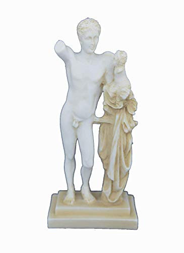 Estia Creations Hermes Eros Miniatur-Skulptur, antike, griechische Statue