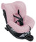 Babysanity® Universelle Autositzbezüge aus Schaumstoff 0/18kg Baumwolle 100% Baumwolle Waschbar Made in Italy Rosa