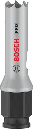 Bosch 1x PRO Multi Material Power Change Plus Hole Saw (for Softwood, Drywall, Ø 14 mm, Professional Accessory Rotary Drill/Drivers)
