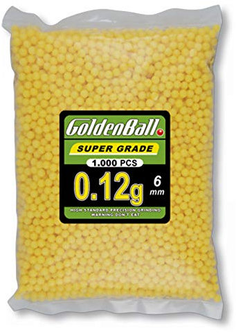 Goldenball Borsa 1000 palline 0,12 g Paintball Airsoft Softball Tiro Sportivo e ricreativo Camping Outdoor 35058