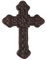 BRASSTAR Gusseisen Wandkreuz Dekoration Rustikal Antik Metall Kreuz Bauernhaus Zuhause Wandbehang Dekorationen TQZDPT21