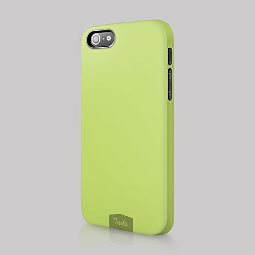 Tirita Hard Phone Case Cover Compatible with iPhone 12 & 12 Pro Basic Colours Lime Green