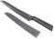 KUHN RIKON COLORI+ Brotmesser gezackte Klinge mit Klingenschutz, antihaftbeschichtet, Edelstahl, 32.5 cm, grau, Stainless Steel