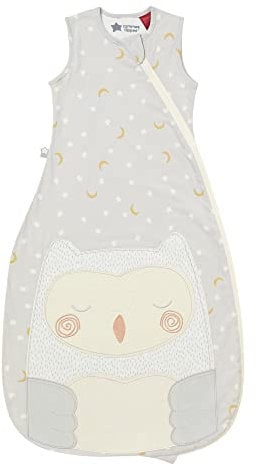 Tommee Tippee Babyschlafsack, The Original Grobag, Hüftgerechtes Design, Weiches Gewebe mit Hohem Baumwollanteil, 6-18 Monate, 2,5 TOG, Ollie die Eule