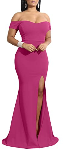 YMDUCH Damen Formelles Kleid Ballkleid